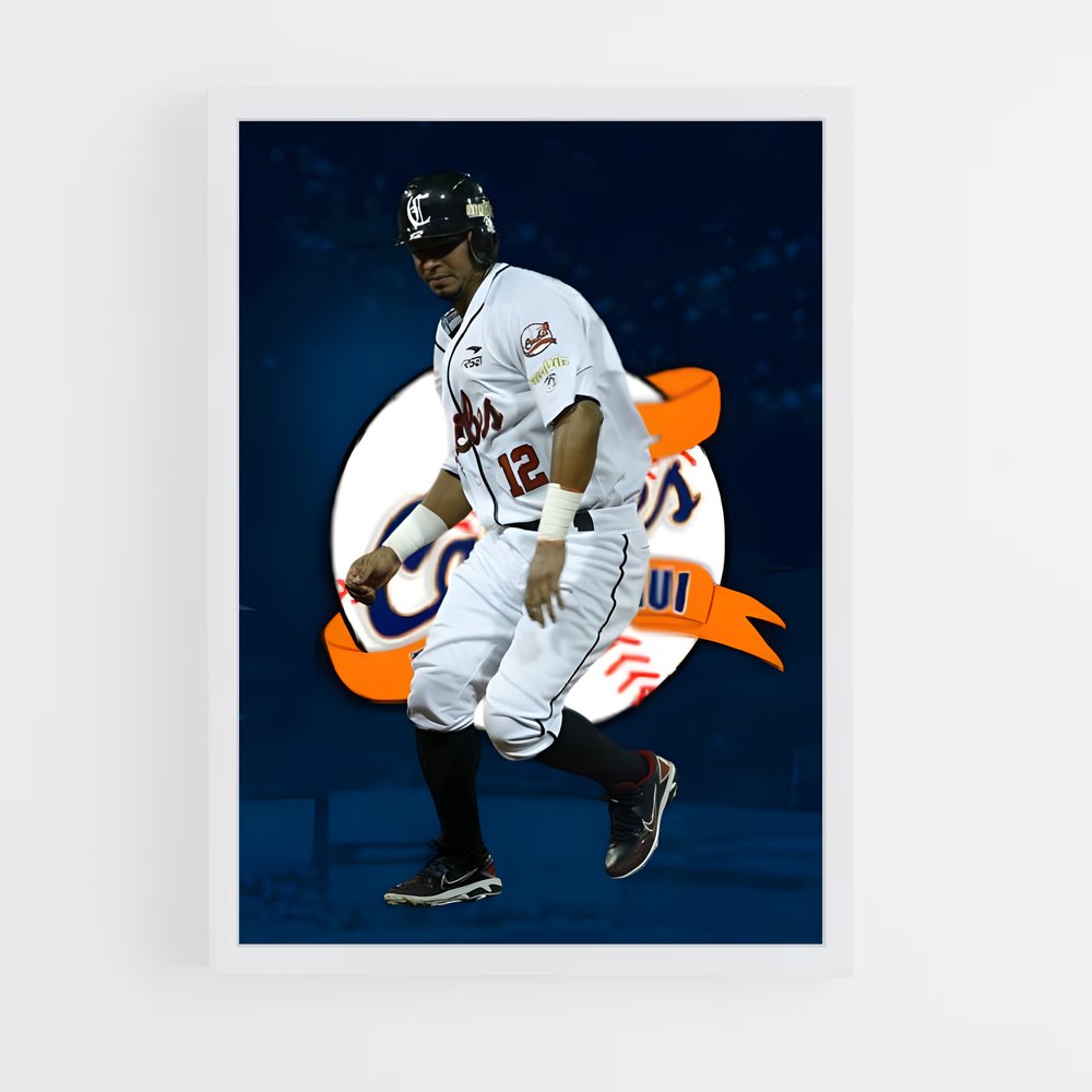 Poster Caribes anzoategui – affiche Baseball (vue 3)
